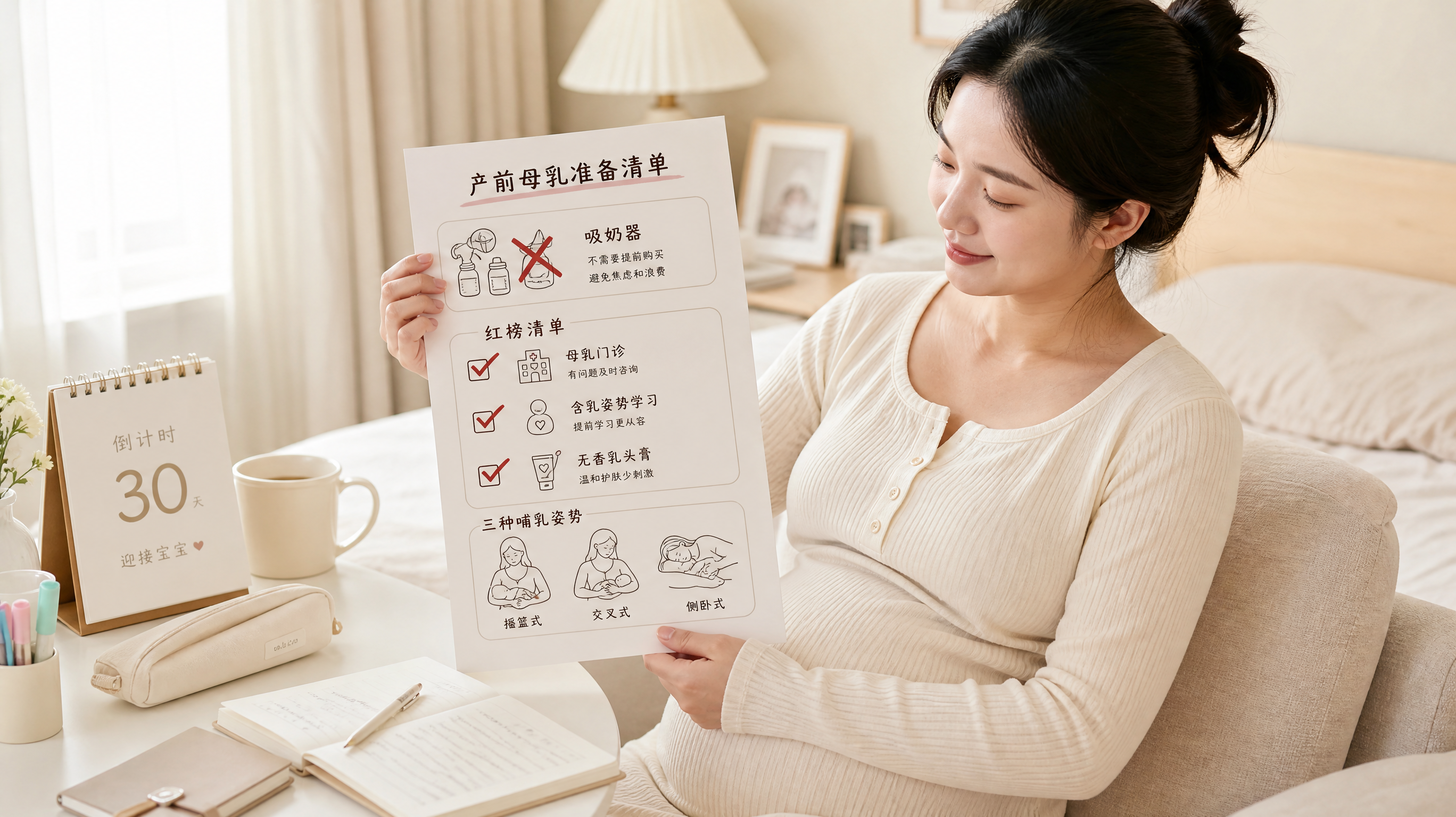 产前母乳准备别囤吸奶器 先把这3件事做扎实