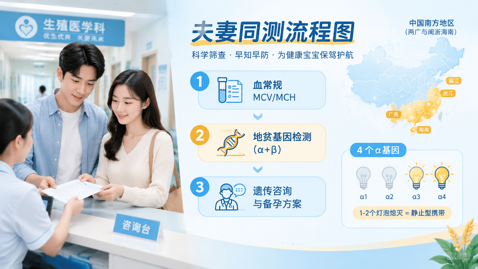 血常规正常也别大意：两广备孕先把地贫基因查齐