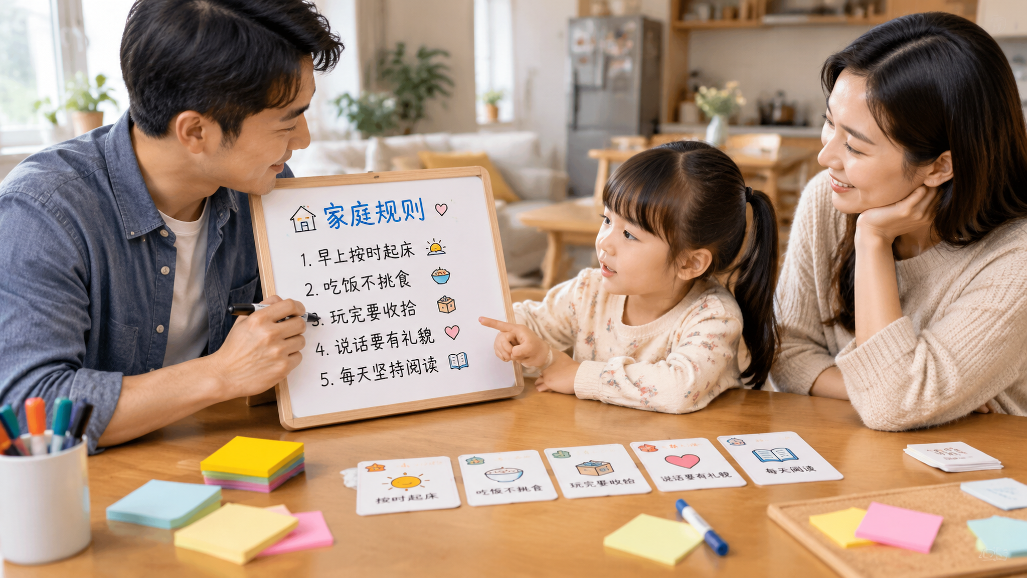 孩子越催越反？试试让他参与定规则