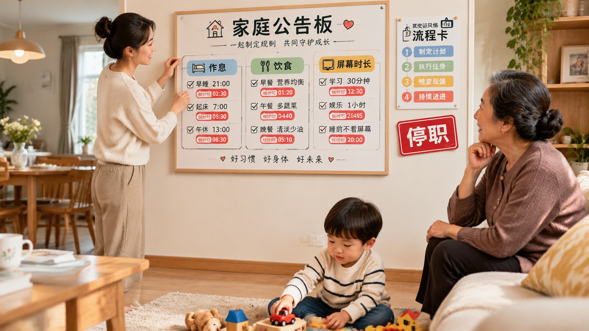 祖辈带娃总越界？用试用期-转正-停职守住主权