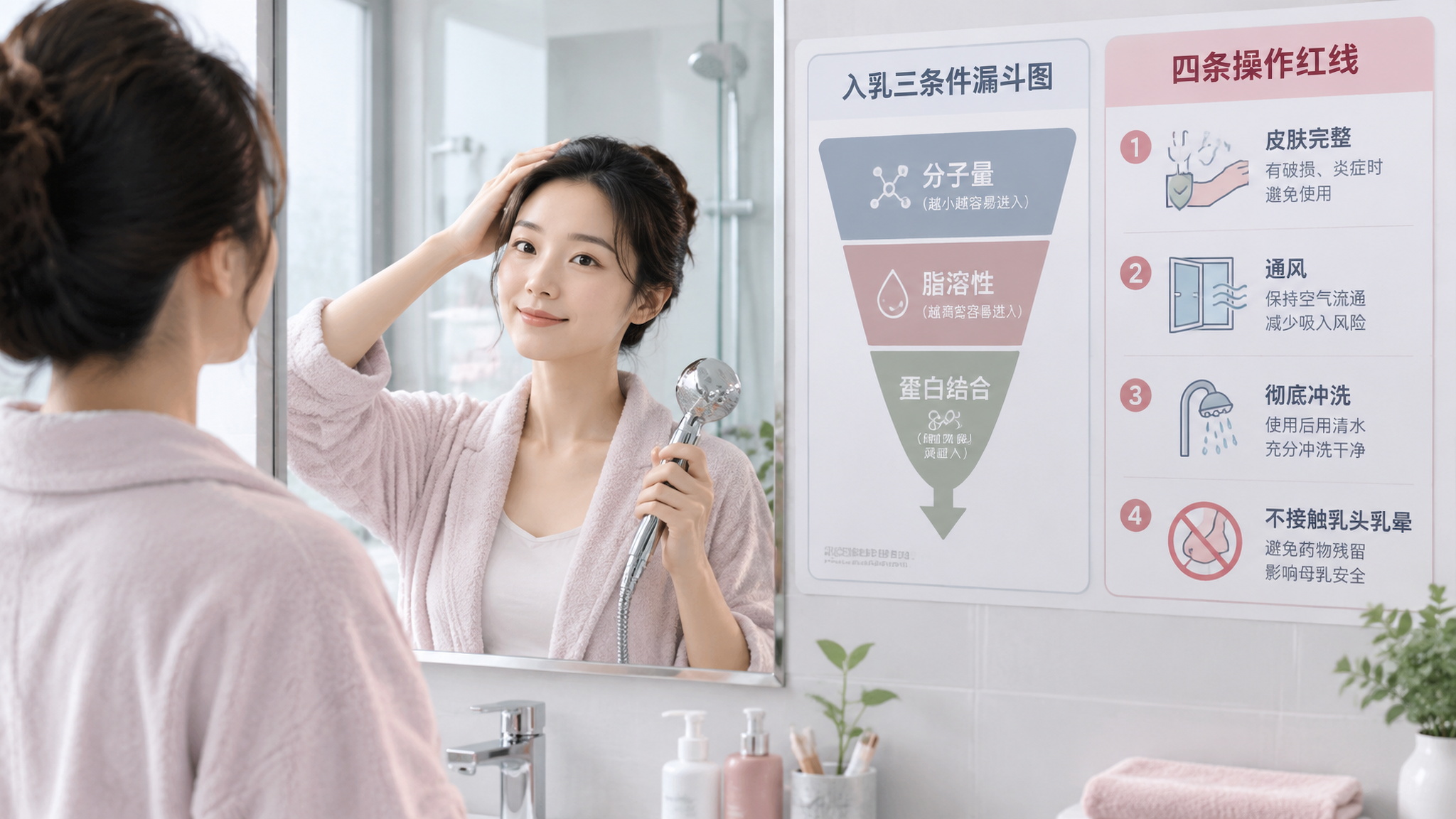 哺乳期能染发吗：入乳三条件和四条红线
