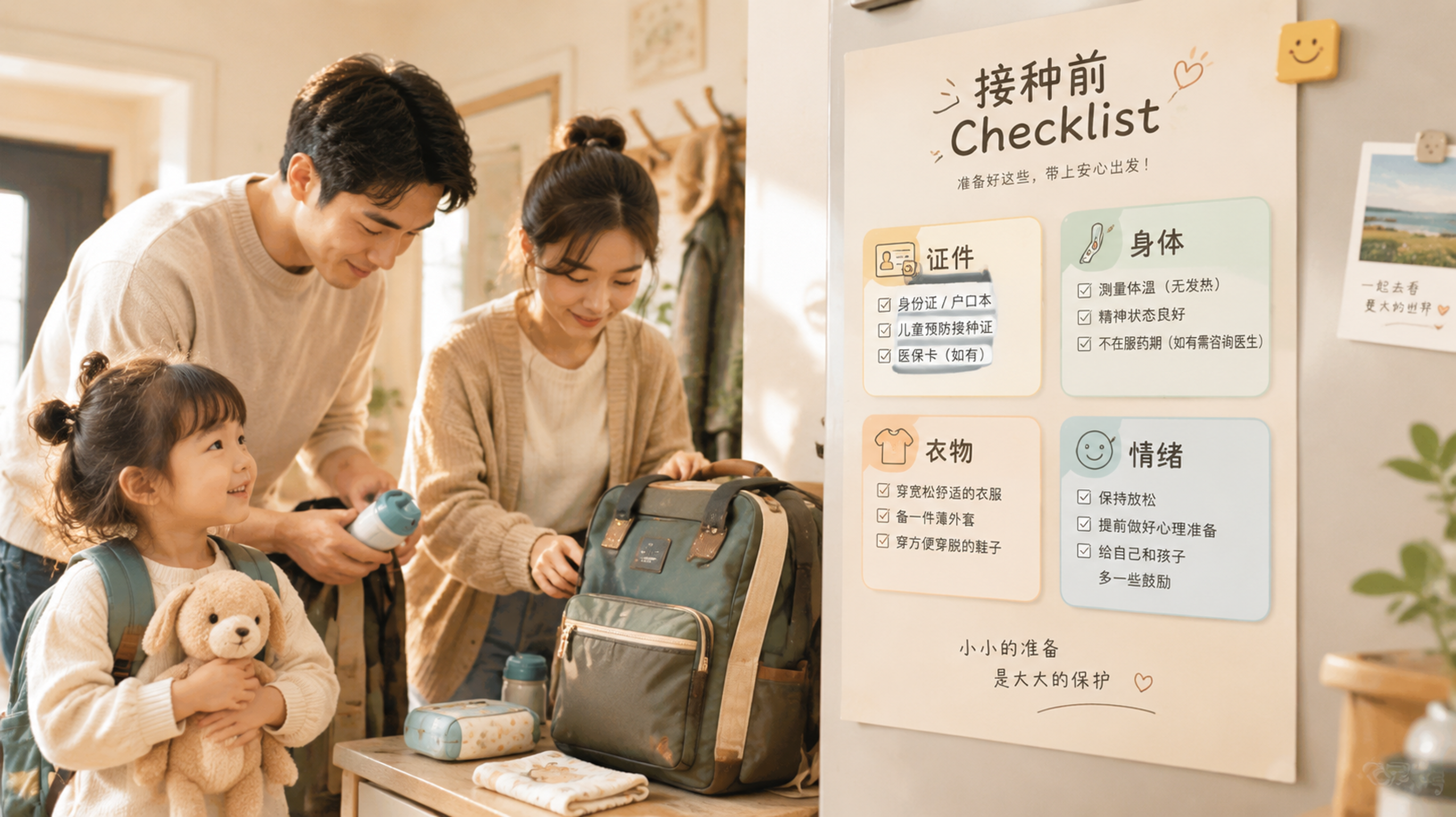 3-6岁打疫苗别硬扛：接种前这3步，少排队少崩溃