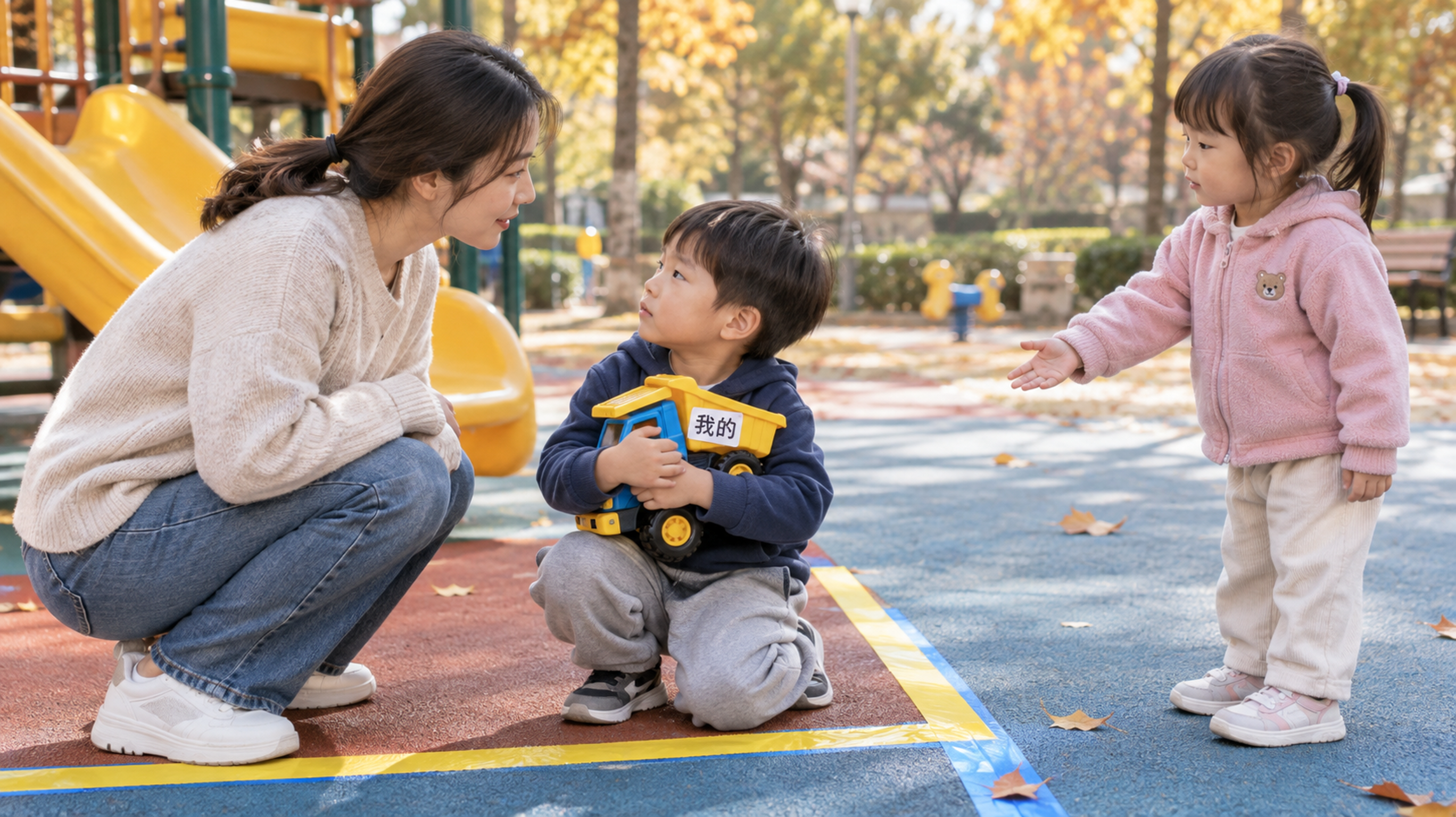 孩子不分享不是自私：3-6岁在练心理边界