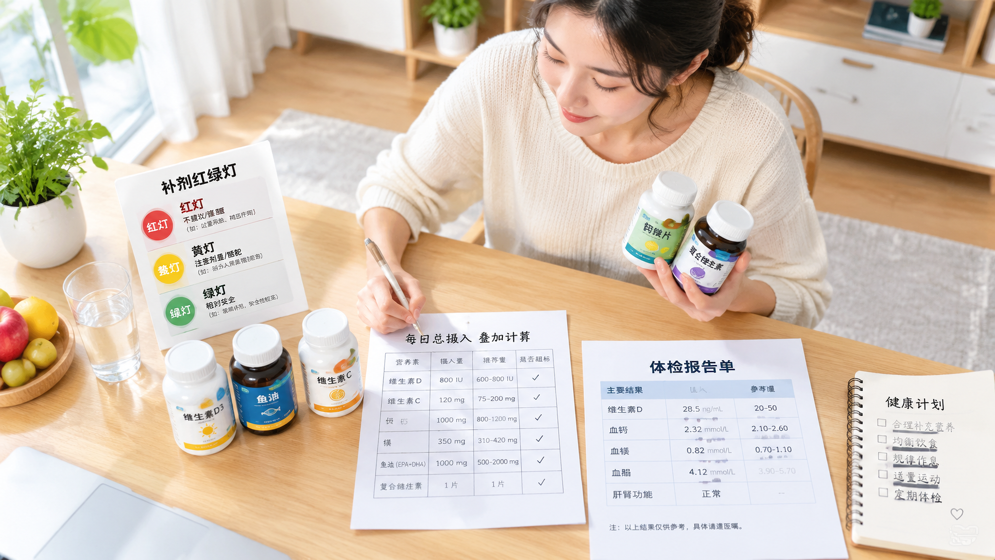 备孕补剂别再跟风囤货：先用红绿灯排掉叠加和禁忌