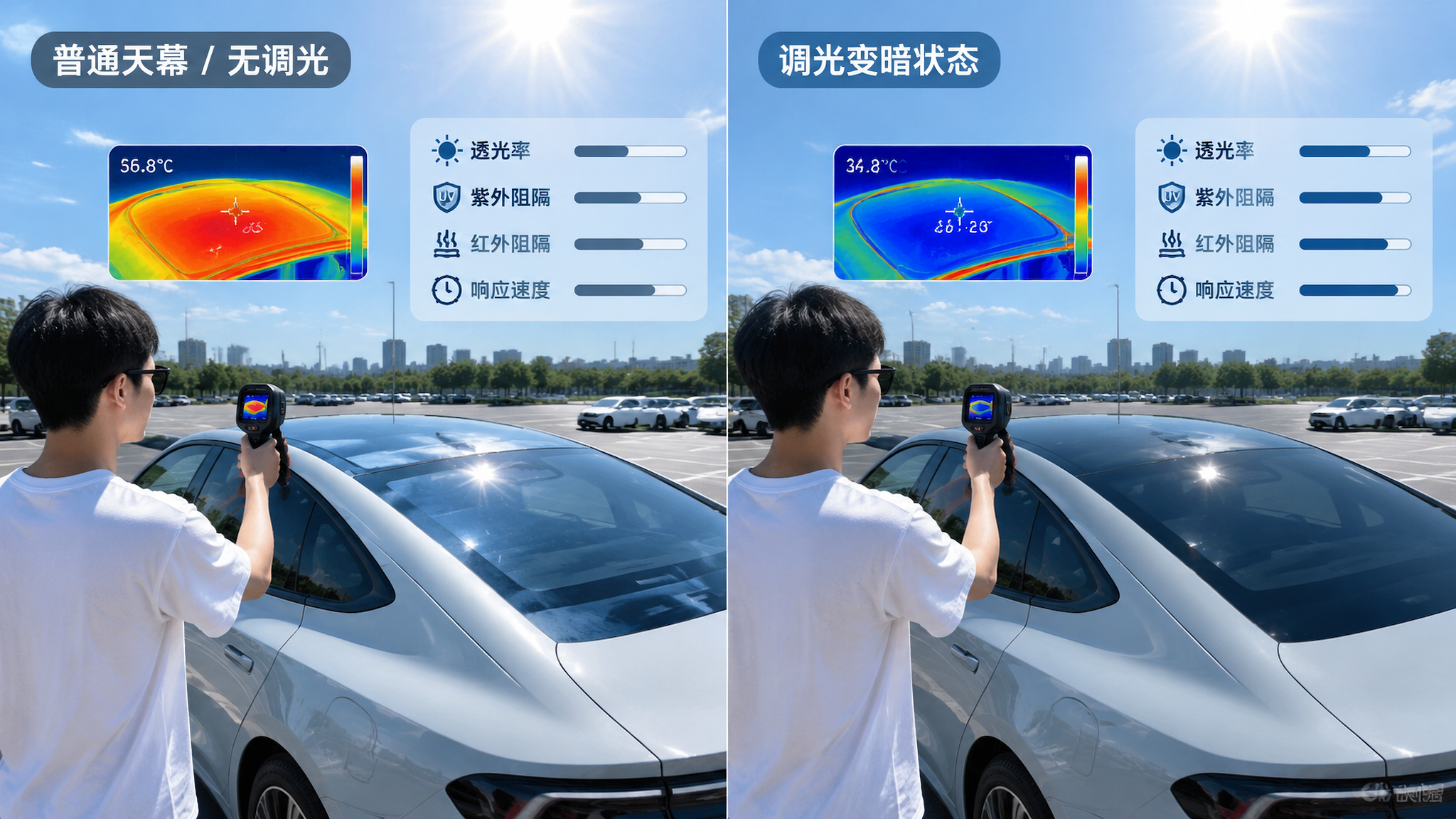 调光天幕真能降温？别只看变暗，盯住这4项