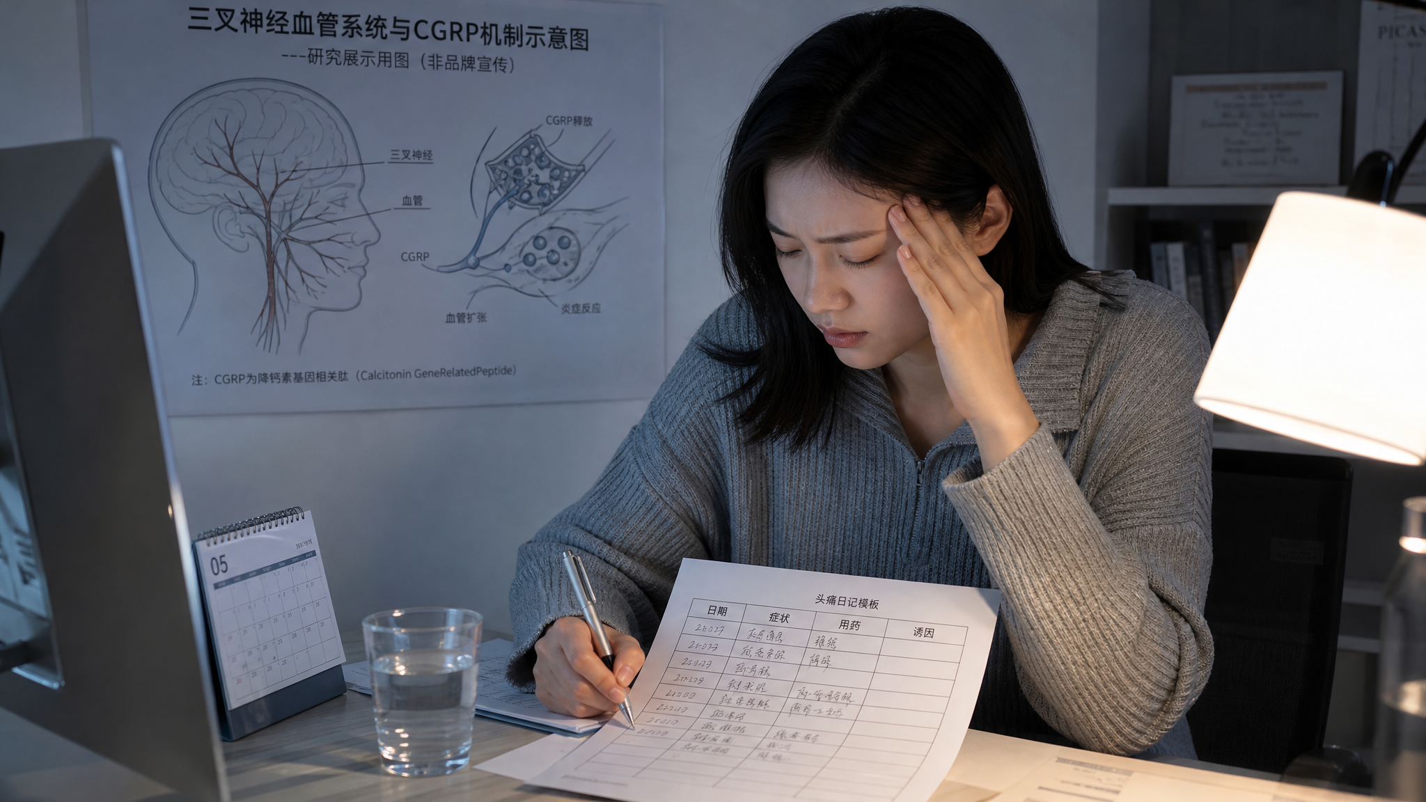 止痛药越吃越频繁？先分清偏头痛3种关键类型