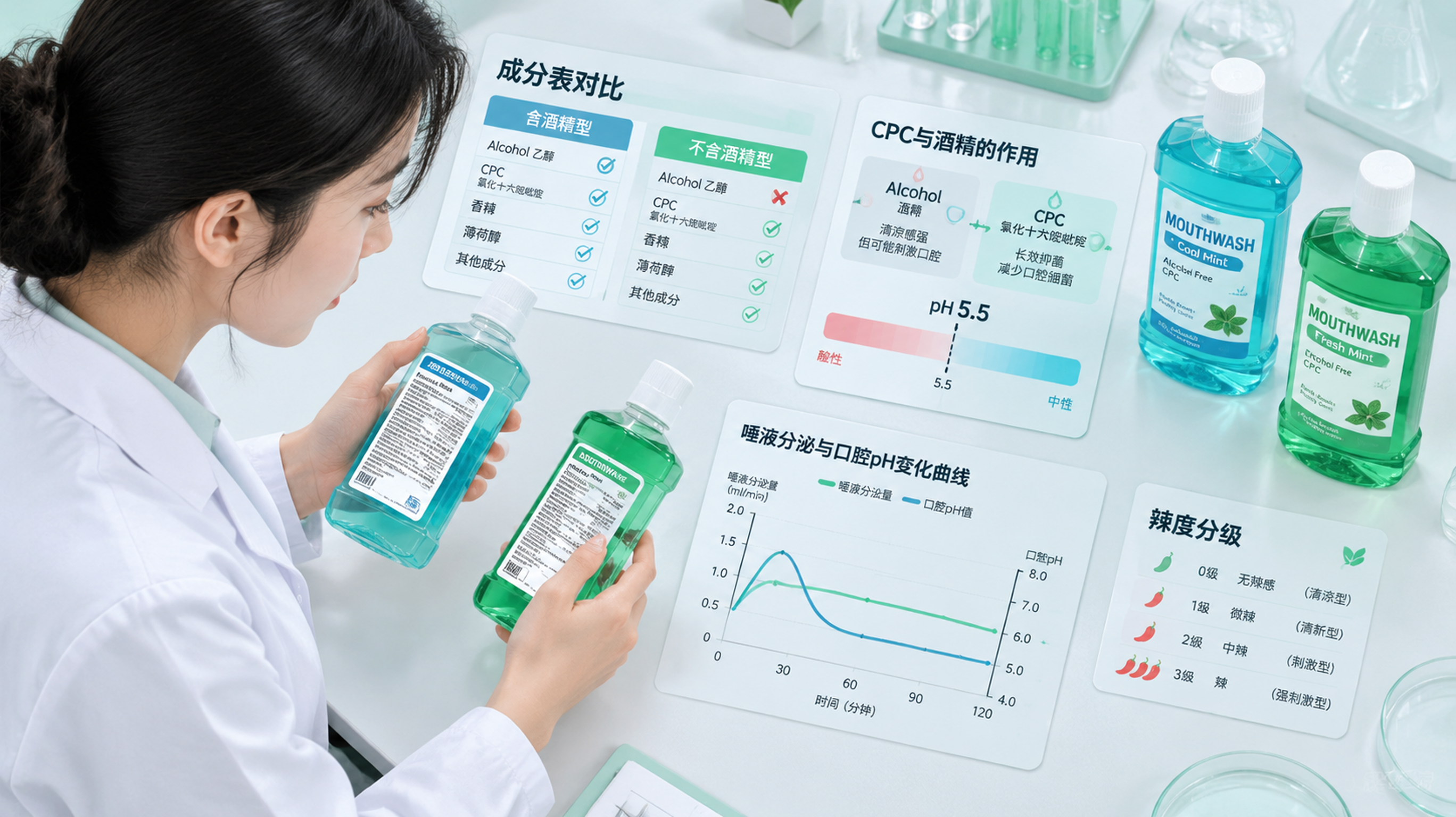 漱口水越辣越有效？小心越用越干还染色