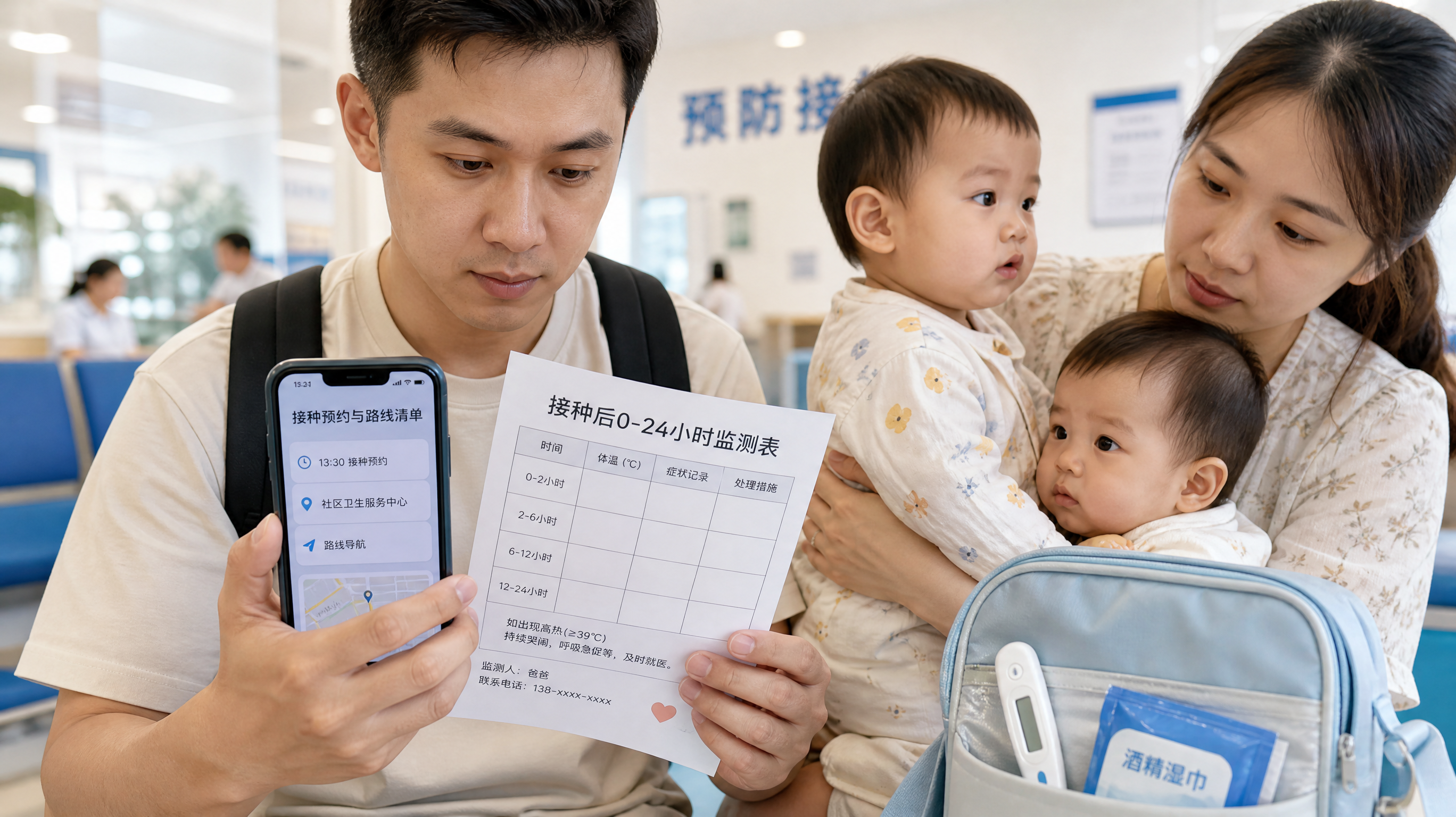 夏季带娃打疫苗 爸爸只要抓住这3件事