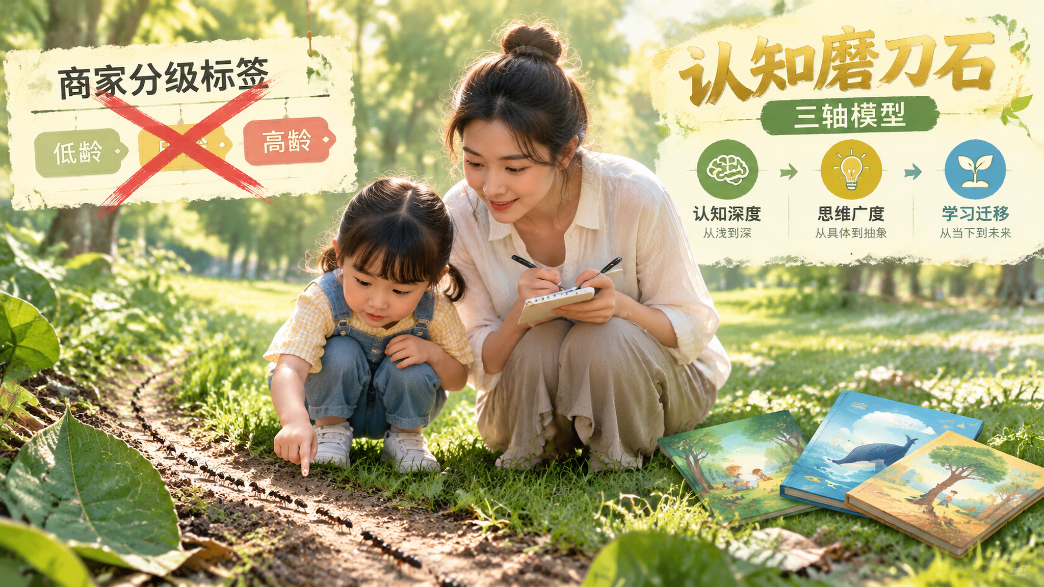 别再被绘本分级带节奏：看一次蚂蚁搬家就会选书