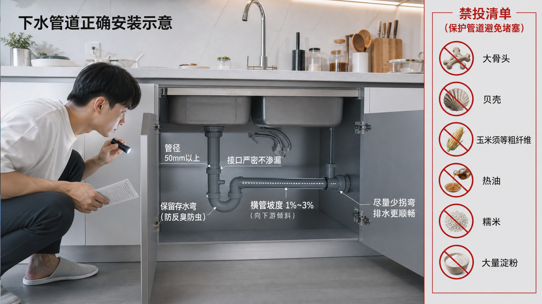 厨余处理器越用越堵？先对照这份清单再怪机器