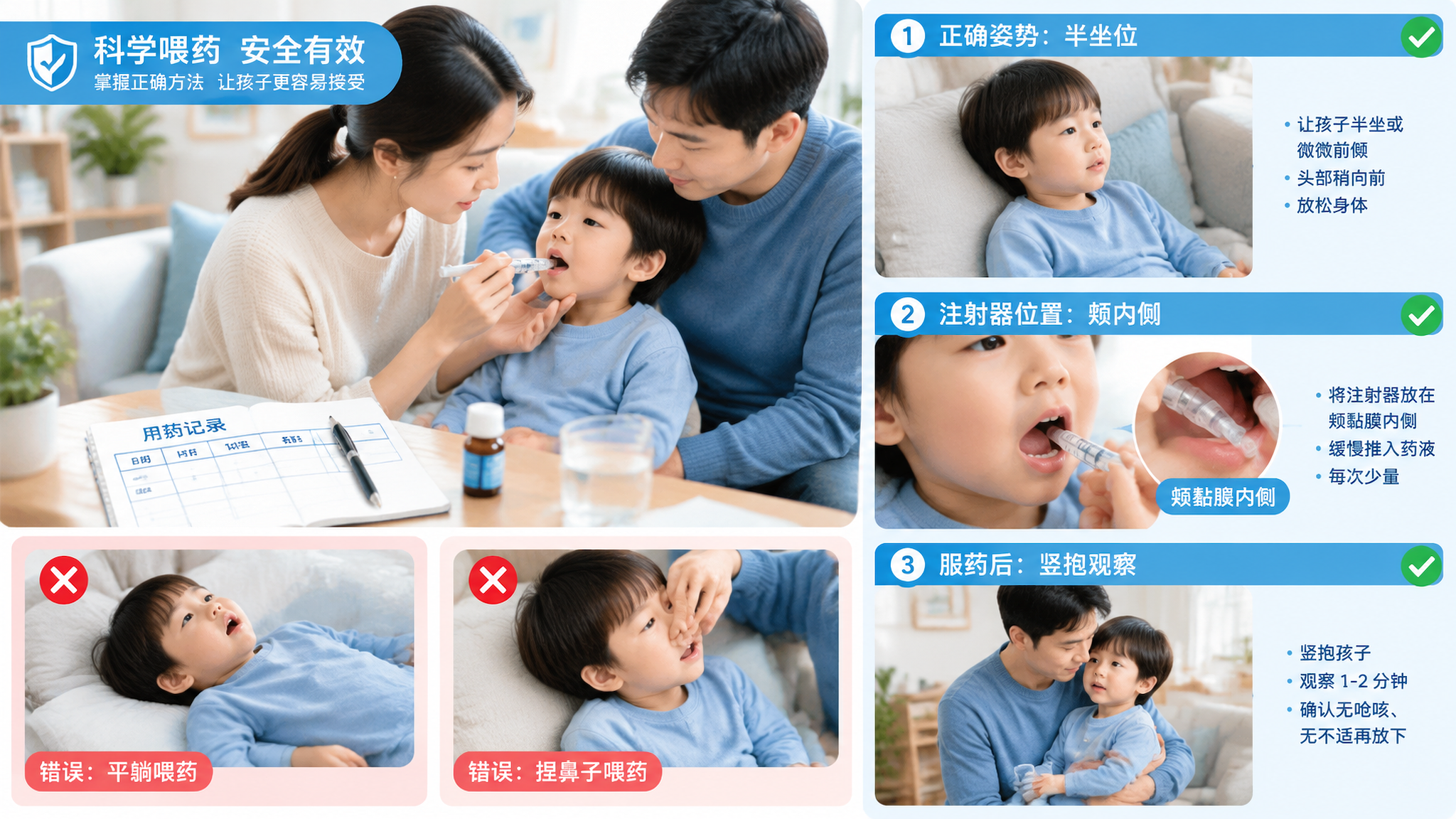 别再捏鼻子灌药了：误吸比少吃更危险
