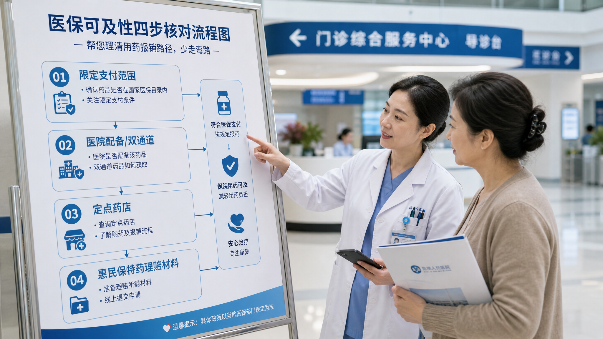 药进医保却用不上？四步查清限定支付、双通道和惠民保